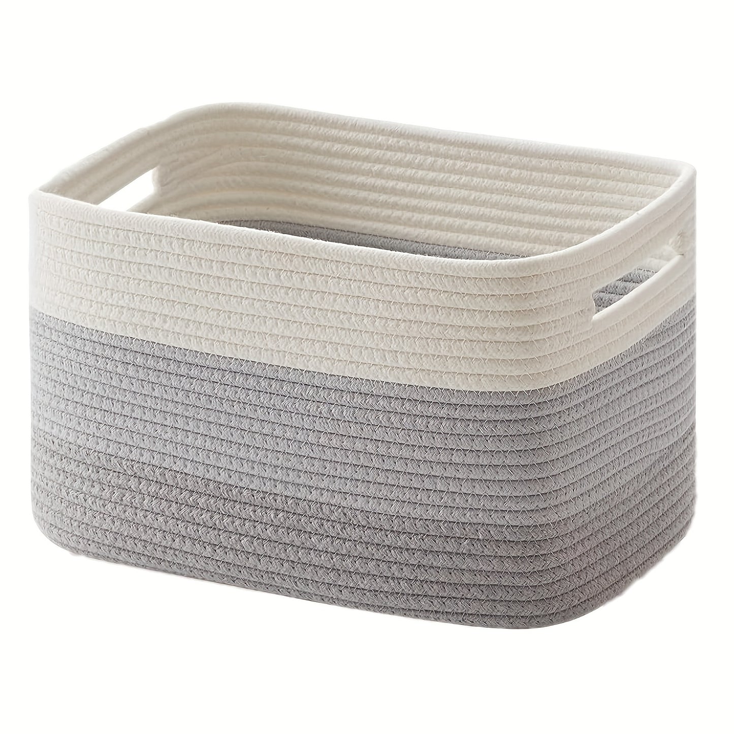 Cotton Rope Storage Basket – Foldable and Eco-Friendly Storage Solution