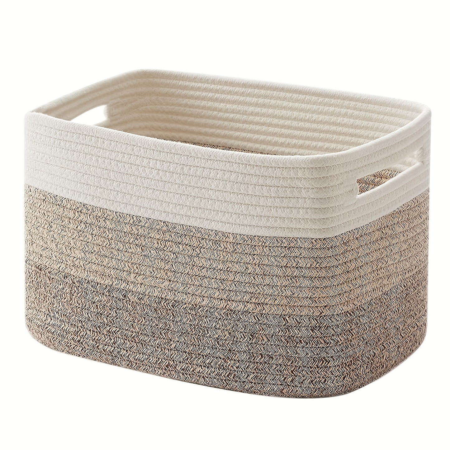 Cotton Rope Storage Basket – Foldable and Eco-Friendly Storage Solution